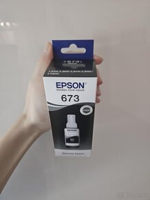 Atramenty do tlačiarne Epson -farby t6731, t6732, t6733 - 2