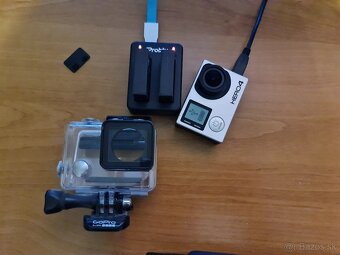 Predám GoPro Hero4 Black plus bohaté príslušenstvo - 2