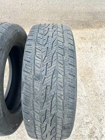 Predam 2x celorocne pneu Continental 255/60r18 - 2