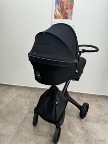 kočík STOKKE XPLORY black (podvozok/vanička/športová časť) - 2