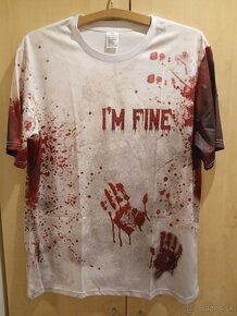 Pánske tričko I'M FINE XL - nové - 2