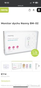 Monitor dychu Jablotron Babysense - 2