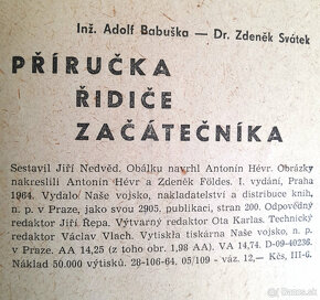 Příručka řidiče začátečníka - 1964 - 2