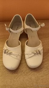 Slávnostné biele topánky - 2