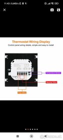 Wifi termostat podlahove kúrenie druhý bojler - 2