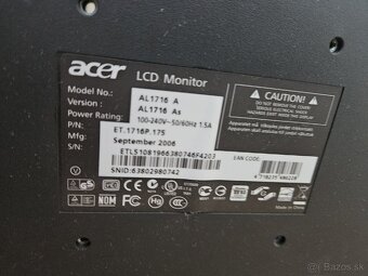 LCD monitor acer - 2