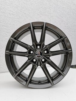 Nové Borbet Alu disky Skoda 7x17 ET 40 5x112 R17 - 2