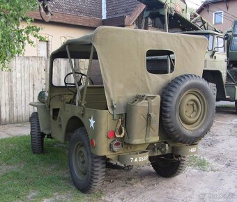 Predám Jeep Willys CJ-AAA po komplet GO - - 2