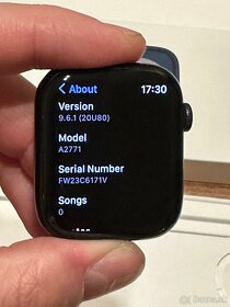 Apple Watch 8 Midnight 45mm, Batéria 100%, Záruka 06/2025 - 2