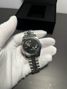 Seiko Mod Datejust Wimbledon Grey - 2