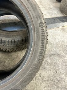 Predám 245/45r18 zimné continental - 2