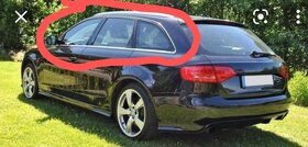 Predám na audi a4 b8, a4 8k, kompletný chromovy paket ako je - 2