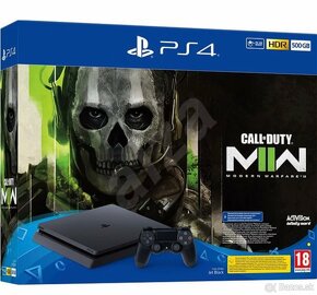 Predám PlayStation 4 Slim 500 GB (nové + 1 rok záruka) - 2