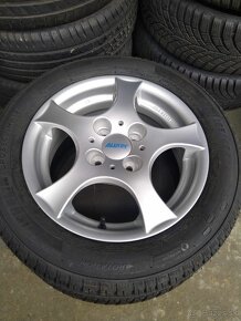 14" alu CITROEN,PEUGEOT,TOYOTA,HYUNDAI + celoročné pneu. - 2