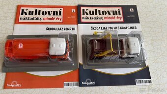 Škoda Liaz 706 RTH + Škoda Liaz 706 MTS kontejner 1:43 Dea - 2