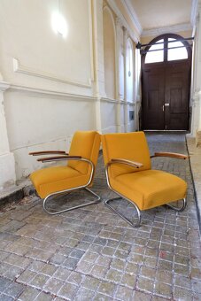 Funcionalistické užasné kreslá Thonet S-411 - 2