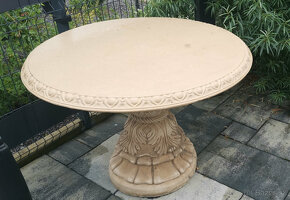 Záhradný betónový stôl - 2
