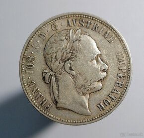 1 zlatník, 1879, Rakúsko - Uhorsko - 2