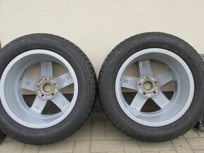 original audi hlinikove disky ronal + pneumatiky 225/55r16 - 2