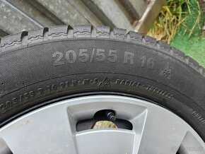 Zimná sada VW - 5x112 r16 + 205/55 r16 - 2