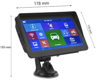 GPS 7",TIR 2024,256+16GB,WIN CE 6.0,IGO PRIMO SK - 2