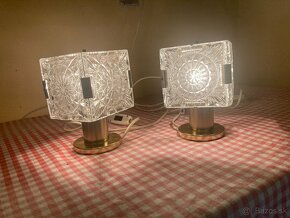 2x stolní lampička Kamenický Šenov - 2