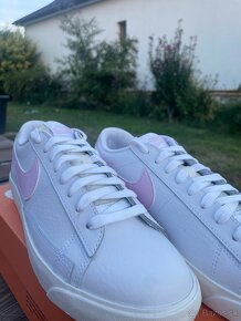 Nike Blazer Low White Pink - 2