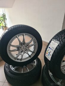 Mercedes 5x112 r16 zimná sada.w246 nové pneu dot/2624/ - 2