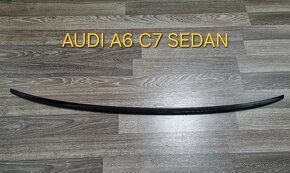 AUDI A6 C7 generácia 4G spoiler kridlo lipko na kufor - 2