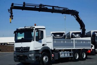 Mercedes-Benz AROCS 2643 - 6x4 - Valník + HR-HIAB 228 E-4 - 2