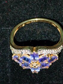 Zlaty damsky prsten Diamanty a td 0,585 punc - 2