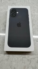 Iphone 16 128GB čierny - nerozbalený - 2