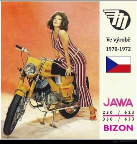 Prodam Jawa 250/633 Bizon s doklady - 2