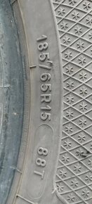 Predám 2 zimné pneumatiky 185/65 R15 88T Kleber - 2