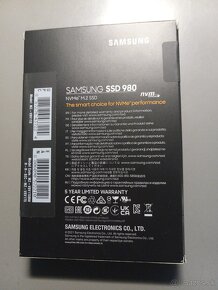 Predám  SSD 980 Samsung 1 TB - 2