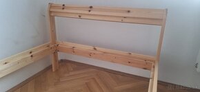 Drevený rám postele IKEA (2x v prípade záujmu) - 2