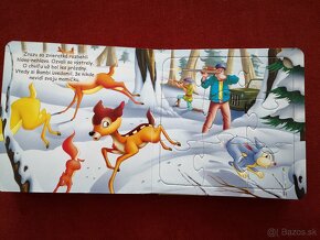 Predám detskú knihu Bambi s puzzle - 2