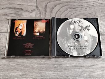 MORBID/MAYHEM - "A Tribute To The Black..." 2008 split CD - 2