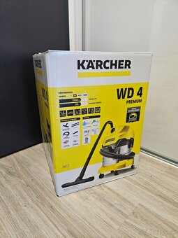 Nepoužitý mokro-suchý vysávač Karcher WD 4 Premium - 2