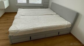 Manželská posteľ s matracmi - 2