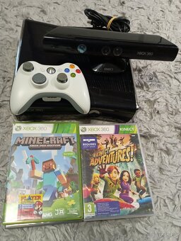 XBOX 360 SLIM 500GB HDD + kinect - 2