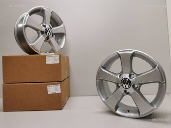 Vw orig. alu disky 6J R16 5x112 ET50 Golf, Touran 1244 - 2