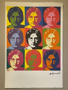 Andy Warhol " John Lennon " Limitovaná edícia_Číslované - 2