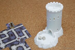 Dice Tower - Hádzacia veža na kocky k spoločenským hrám - 2