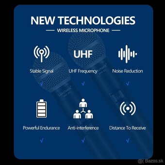 Digitálny mikrofón bezdrôtový + komplet : nový a zabalený - 2