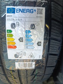 UPLNE NOVE Zimné pneu 205/55R16 91H ARIVO 50€ /1ks - 2