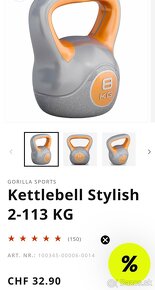 Rezervovaný Kettlebell 8kg - 2