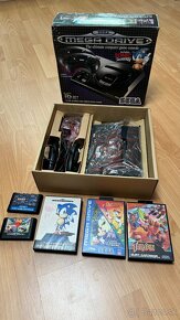 Sega mega drive + 5 hry - 2