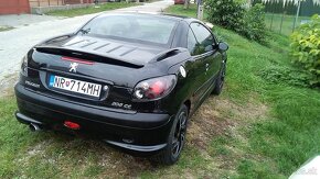 Rozpredám Cabrio 206 cc 2.0 16v - 2