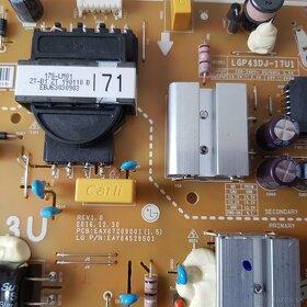 LG modul zdroja  EAX67209001 / EAY64529501 / LGP43DJ-17U1 - 2